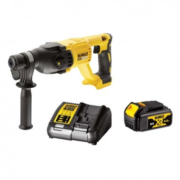 DRILL, ROTARY HAMMER 18V XR SDS+ 2.0J, 1 x 4Ah BATTERY KIT