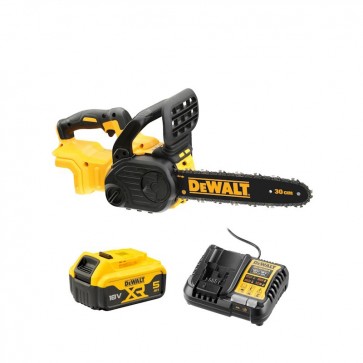 DEWALT 18V XR 300mm Chainsaw - 1 Battery Kit 5Ah