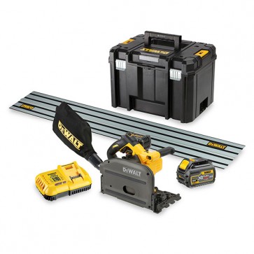 PLUNGE SAW, 165mm 54V XR FLEXVOLT KIT, TSTAK KIT BOX