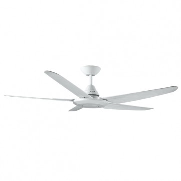 CEILING FAN, 52in 5 ABS BLADED RANDLE, WHITE