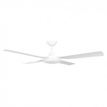 CEILING FAN, 52in DC 4 BLADE WHITE + LIGHT + W/CONTROL NSWH CEILING FAN, 52in DC 4 BLADE WHITE + LIGHT + W/CONTROL NSWH