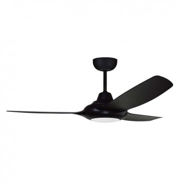 EVO II, 50in DC 3 ABS BLADED BLK + LED, REMOTE & WALL CNTRL
