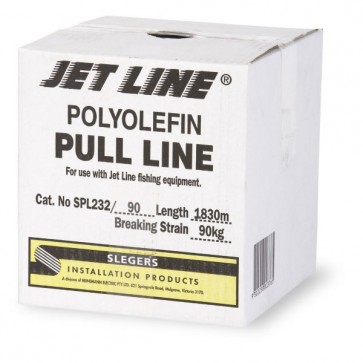 JET LINE, CABLE PULL LINE 90kg STRAIN, 1830m LONG