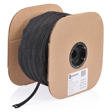 ONE-WRAP STRAPS BLACK 19mm x 200 mm [900] ROLL