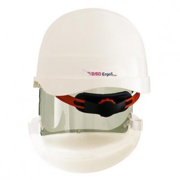 Arc flash helmet with integrated face shield sales