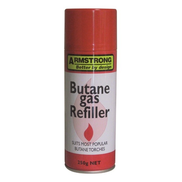 BUTANE GAS REFILL 250gm ARMSTRONG Tools