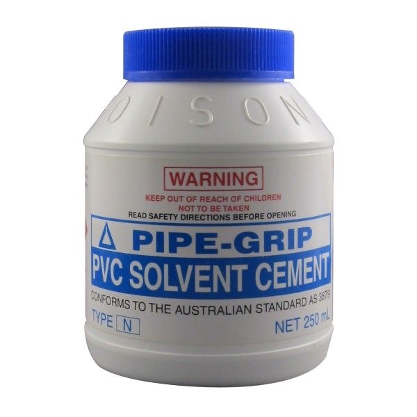 SOLVENT CEMENT TYPE N 250ml BLUE, PVC Adhesives, Chemicals & Sealants