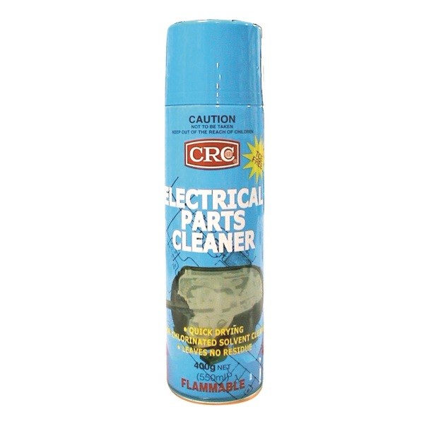CRC ELECTRICAL PARTS CLEANER 400gm AEROSOL Adhesives, Chemicals