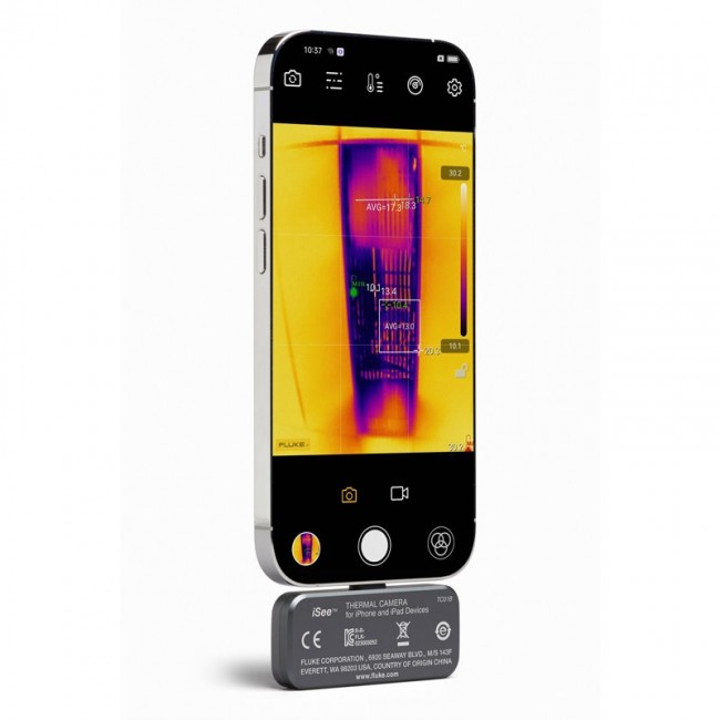 Fluke iSee™ Mobile Thermal Camera for IOS® Devices Thermometers