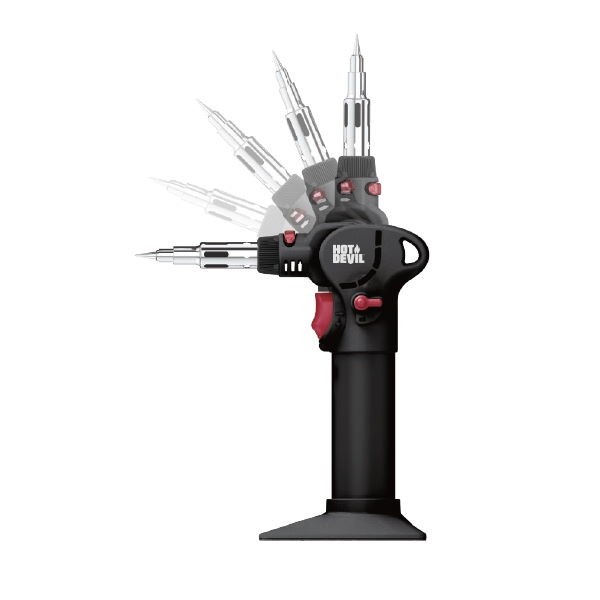 Hot Devil 3 in 1 Blow Torch & Soldering Iron with Rotating Head