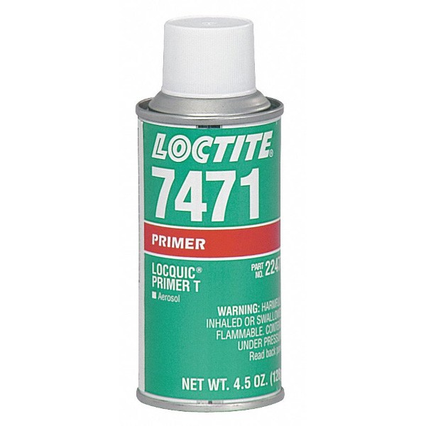 LOCTITE, 7471 PRIMER, 133gm AEROSOL Adhesives, Chemicals & Sealants