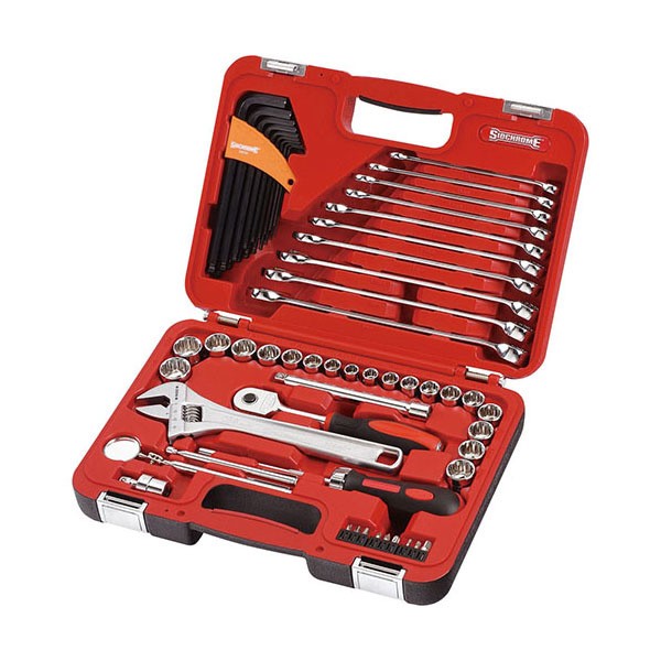 SPANNER/SOCKET SET, 69PCE METRIC/AF, 3/8in DRIVE