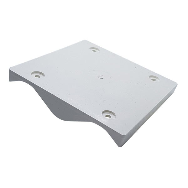 Corrugated Mounting Block White, 122mm x 122mm Mounting Blocks