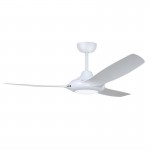 EVO II, 50in DC 3 ABS BLADED WHT + LED, REMOTE & WALL CNTRL
