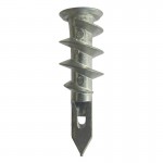 WALLBOARD ANCHOR, 8G ZINC 30mm LNG/DP,3.5-5mm SCRW [100]