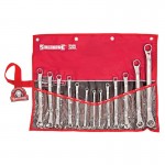 SPANNER SET, METRIC/AF 13 PIECE OFFSET RING
