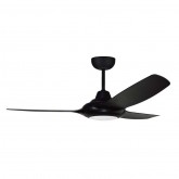 EVO II, 50in DC 3 ABS BLADED BLK + LED, REMOTE & WALL CNTRL