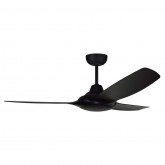 EVO II, 58in DC 3 ABS BLADED BLACK + REMOTE & WALL CONTROL