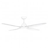 CEILING FAN, 58in DC ABS BLADE RONDO WHITE