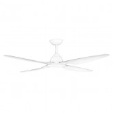 CEILING FAN, 52in DC ABS BLADE RONDO WHITE