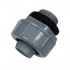 LIQUIDTIGHT FITTING, PVC, STRAIGHT 16mm (25)