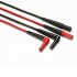 TEST LEADS SILICONE INSULATED ANGLE ONE END
