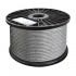 ZIP-CLIP CABLE 200m REEL 50kg SWL, SILVER